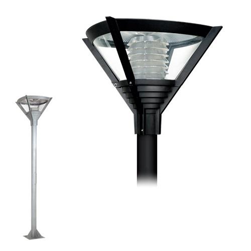 Farola 3mts. luz indirecta s/dif e40